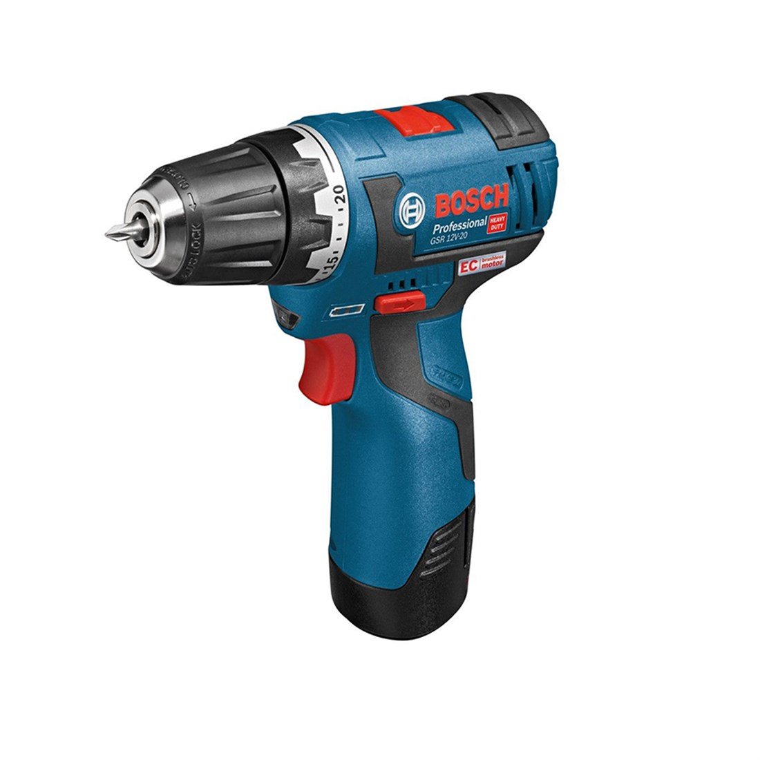 Bosch GSR 12V-20 Professional Akülü Vidalama Makinası - 06019d4004