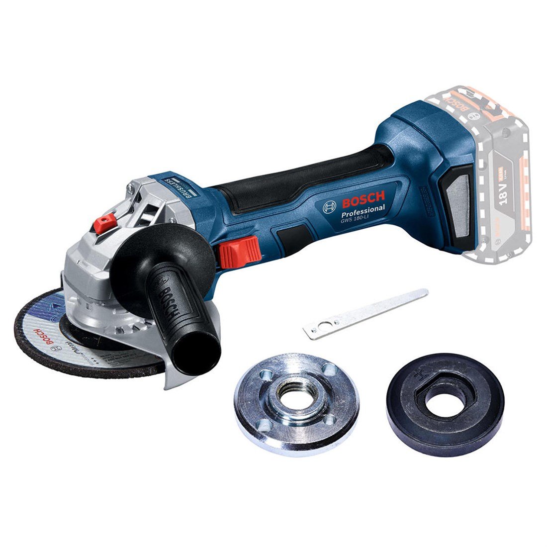Bosch Gws 180-Lı Taşlama Aküsüz (Solo) - 06019H9022