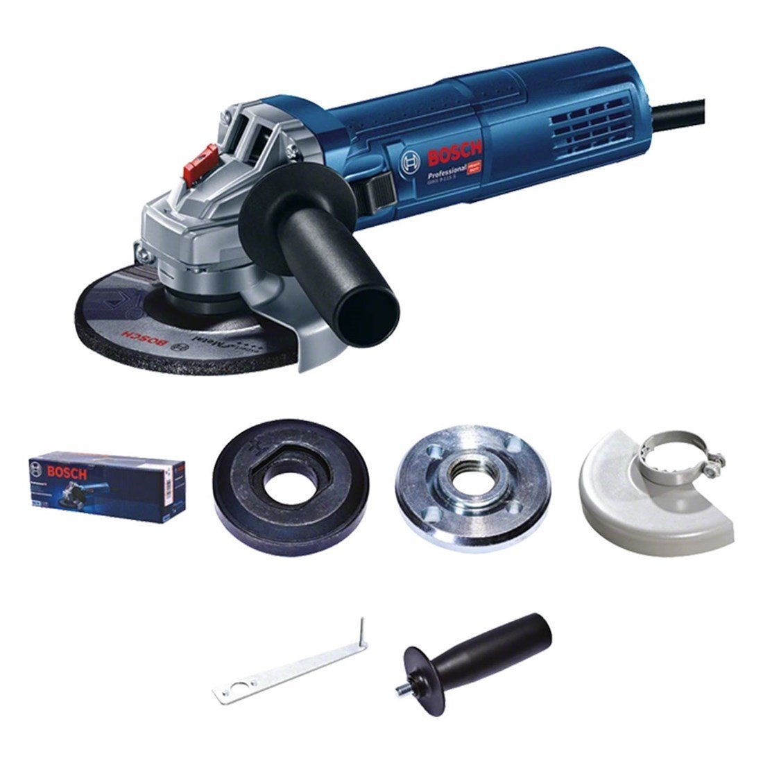 BOSCH GWS 9 115 S 115 mm Devir Ayarlı Avuç Taşlama - 0601396101