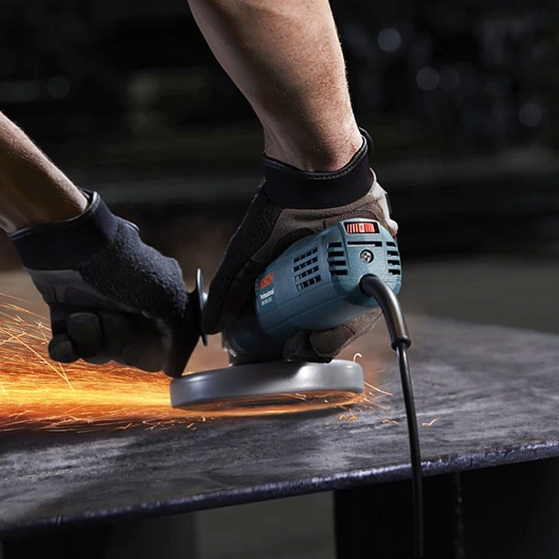BOSCH GWS 9 115 S 115 mm Devir Ayarlı Avuç Taşlama - 0601396101