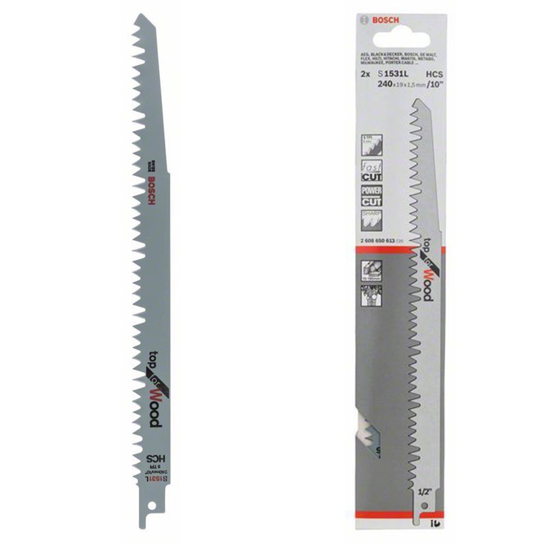 Bosch Panter Testere TopforWood S1531L 2'li - 2608650613