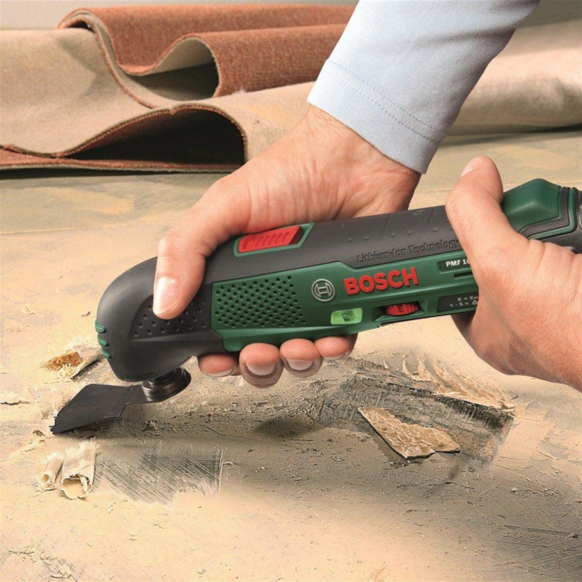 Bosch PMF 10,8 LI Çok Fonksiyonlu Kesme Zımparalama Makinesi - 0603101909