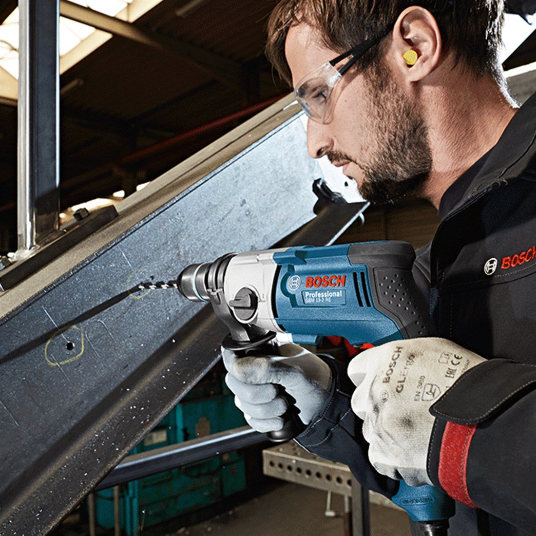 Bosch Professional Gbm 13-2 Re Darbesiz Matkap  - 06011b2000