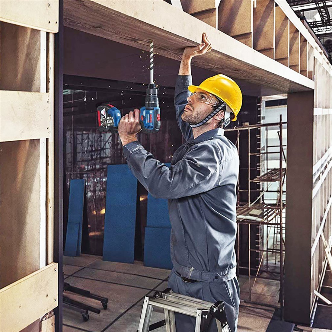 Bosch Professional Gsb 18v-50 Akülü Darbeli Vidalama 18w 5ah - 06019h5101