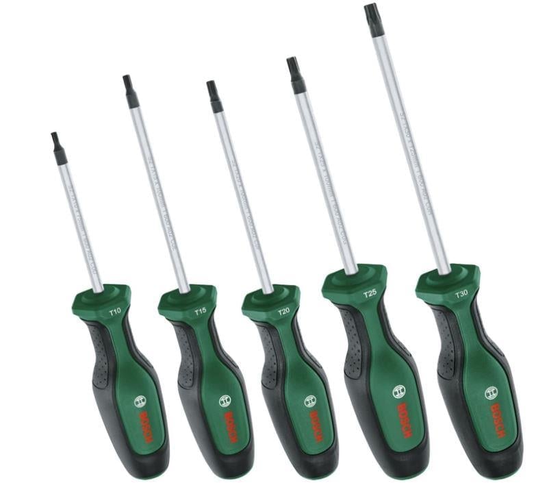 Bosch Torx Tornavida Seti 5 Parça - 1600A02BX6