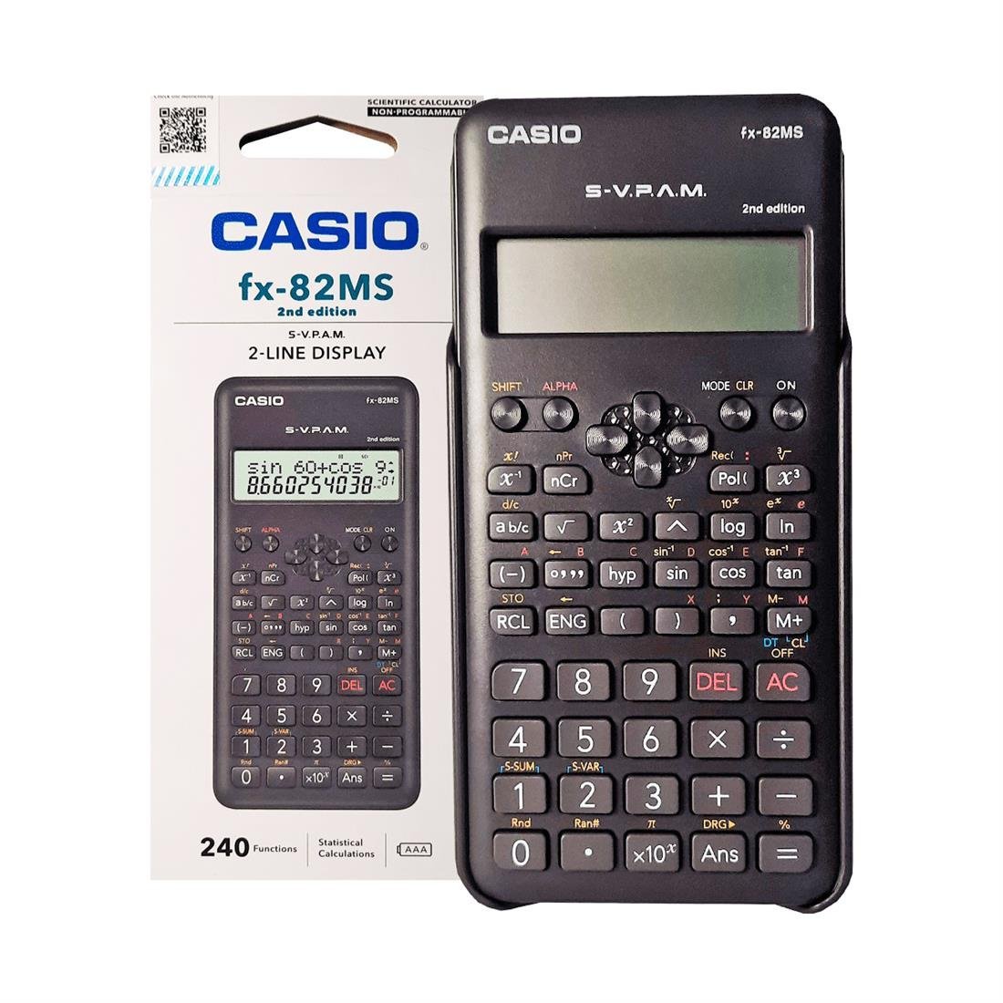 Casio FX-82MS Hesap Makinesi - 089376
