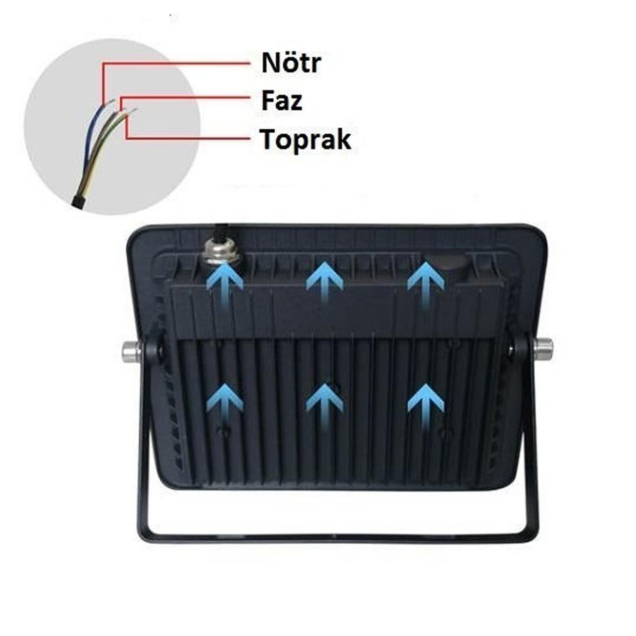 Cata Ct-4656 Led Projektör Slim 20w