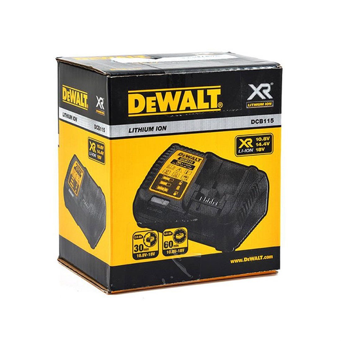 Dewalt 10,8V-18V Li-on Şarj cihazı (Set) - DCB115