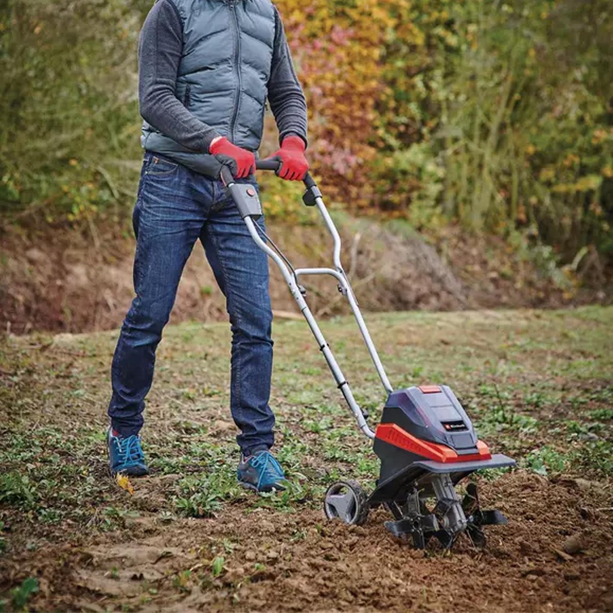 Einhell GE-CR 30 Lİ Akülü Toprak Frezeleme Çapa Makinesi Solo Aküsüz - 3431200