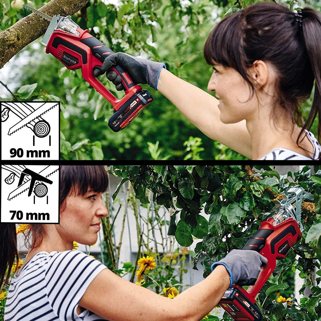 Einhell GE-GS 18 Li-Solo Akülü Dal Kesme - 3408220