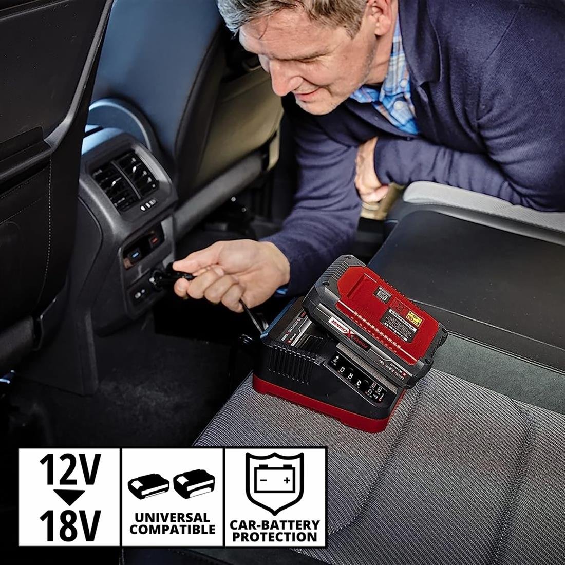 Einhell Power X-Car 3A Şarj Cihazı Oto - 4512113