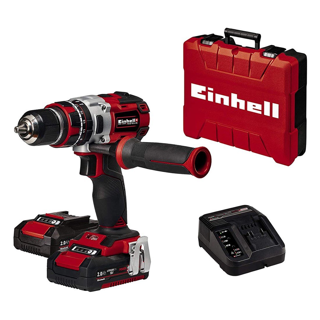 Einhell TE-CD 18 Li-i BL 18V Akülü Darbeli Matkap (2*2,0Ah)