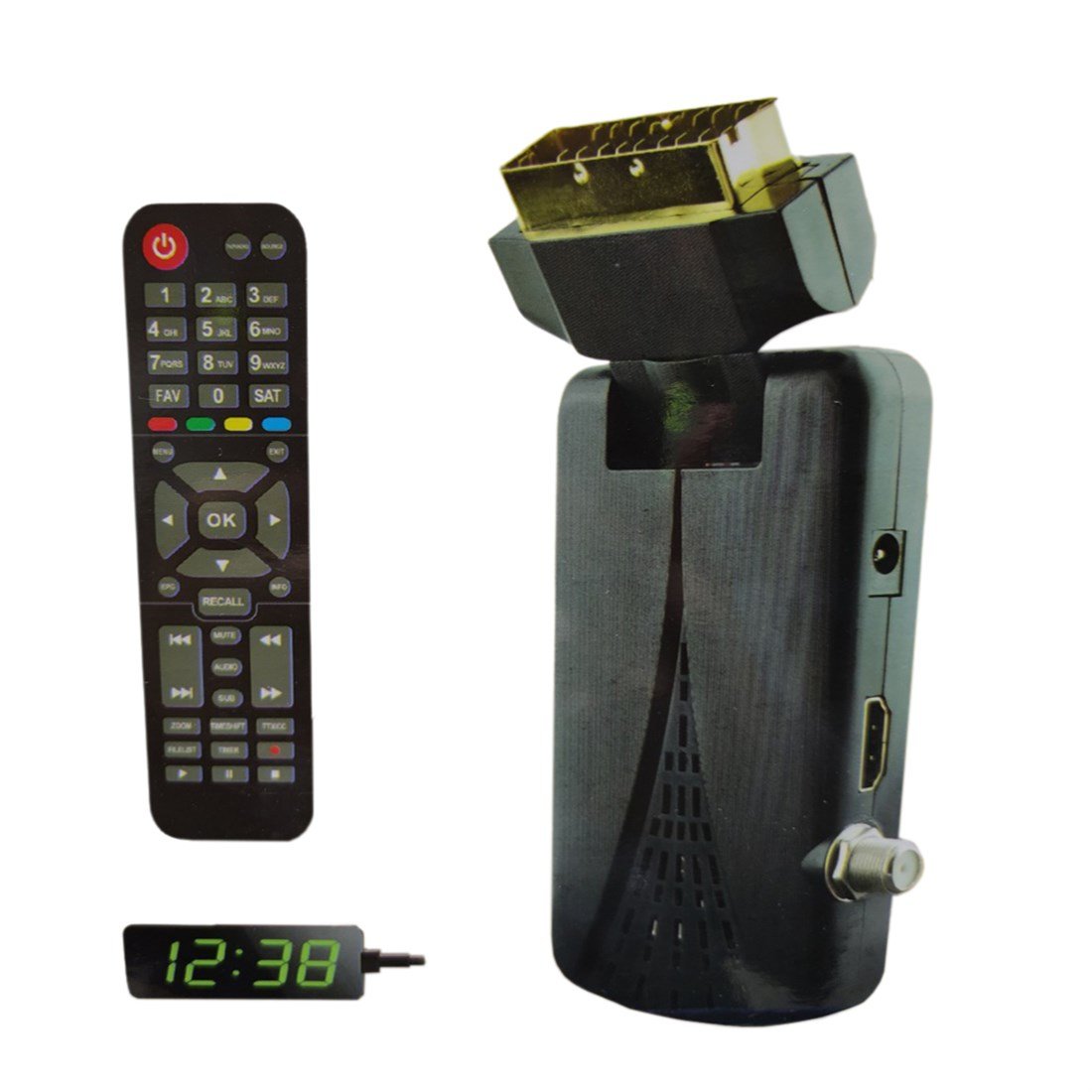 Evvel EC-20 Scart Ve Hdmi Uydu Alıcısı 
