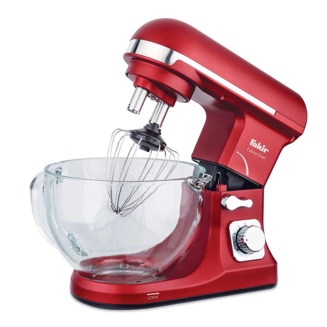 Fakir Culına Chef Stand Mikser Rouge - 41003581