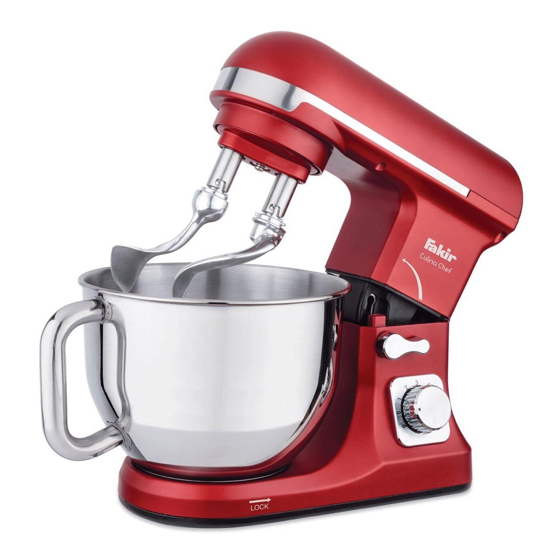 Fakir Culına Chef Stand Mikser Rouge - 41003581