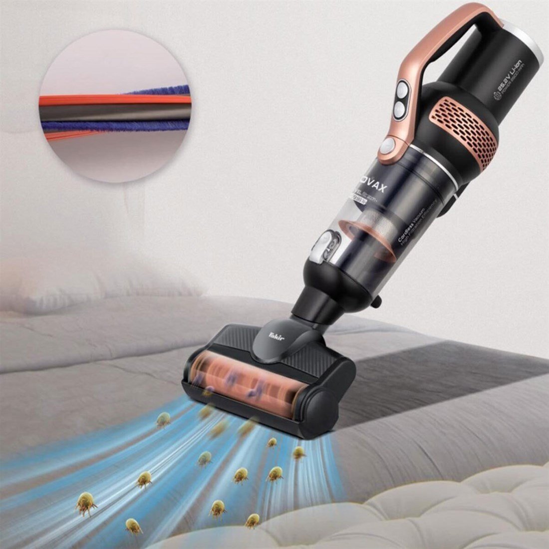 Fakir Inovax 2'si 1 Arada Şarjlı Dikey Süpürge - 41004100