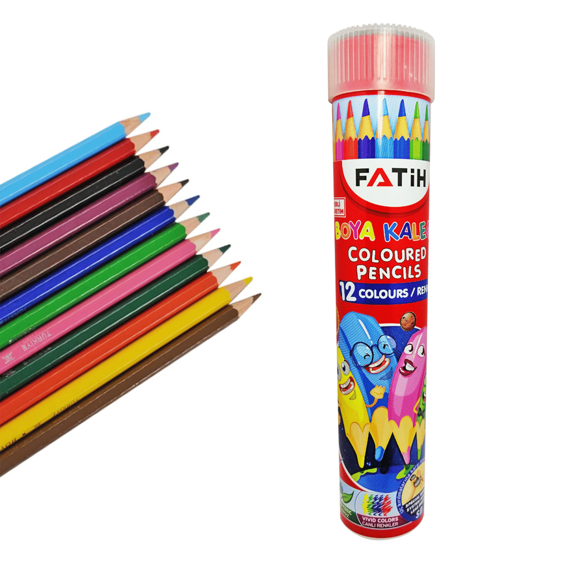 Fatih Kuruboya Kalemi Tam Boy 12'Li - 039257