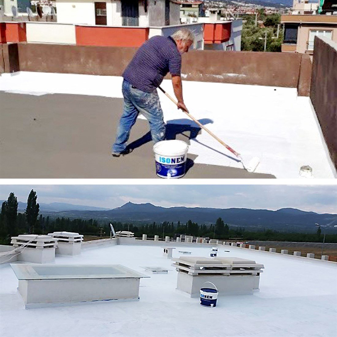 Isonem Ms Polymer Gri 18 Kg % 300 Elastik Su Yalıtım Malzemesi