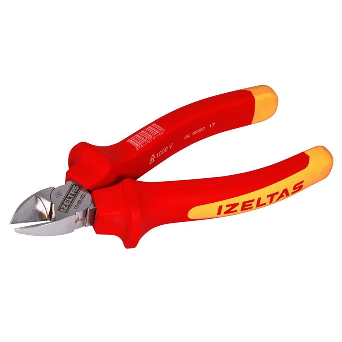 İZELTAŞ 1000V İZOLELİ ELEKTRİKÇİ YAN KESKİ 160MM 3700166160