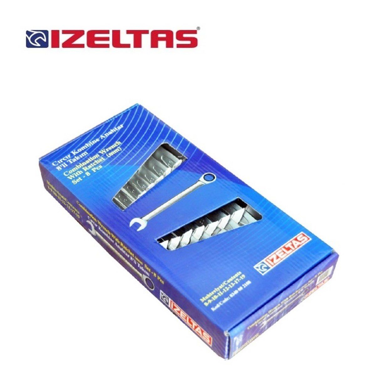 İZELTAŞ 10LU CIRCIR KOMBİNE ANAHTAR TAKIMI 