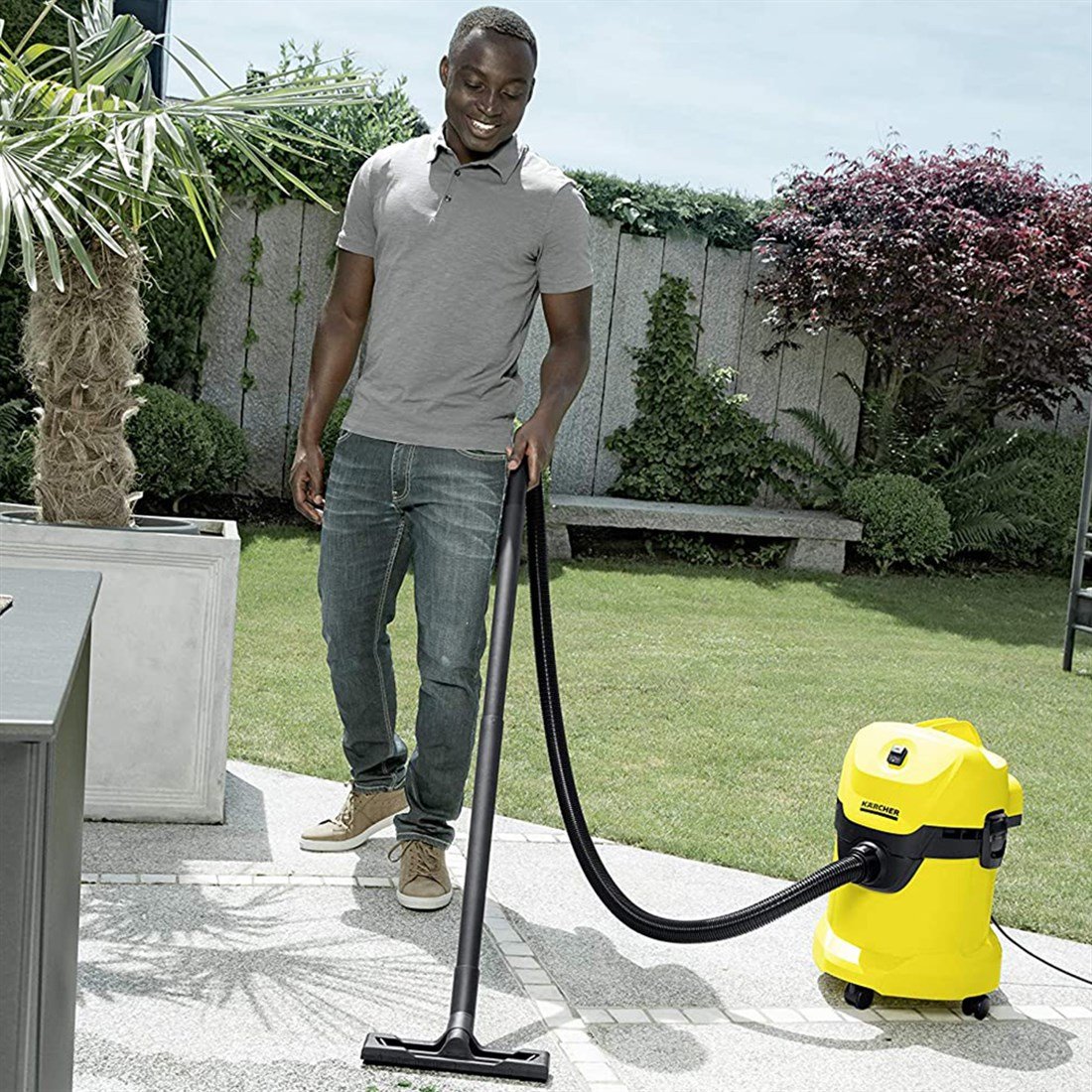 Karcher WD 3 EU Islak Kuru Vakum Makinesi 1000 w