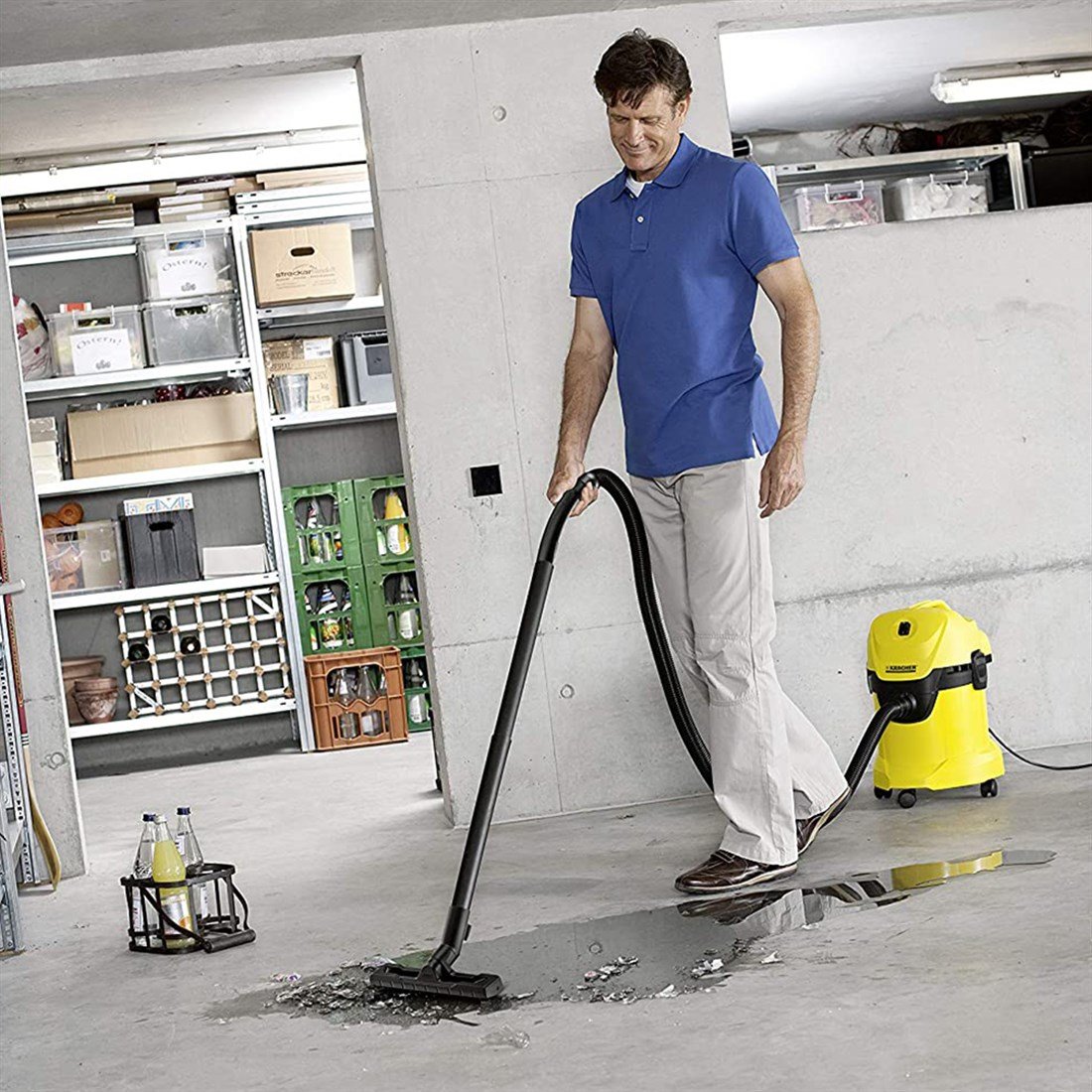Karcher WD 3 EU Islak Kuru Vakum Makinesi 1000 w