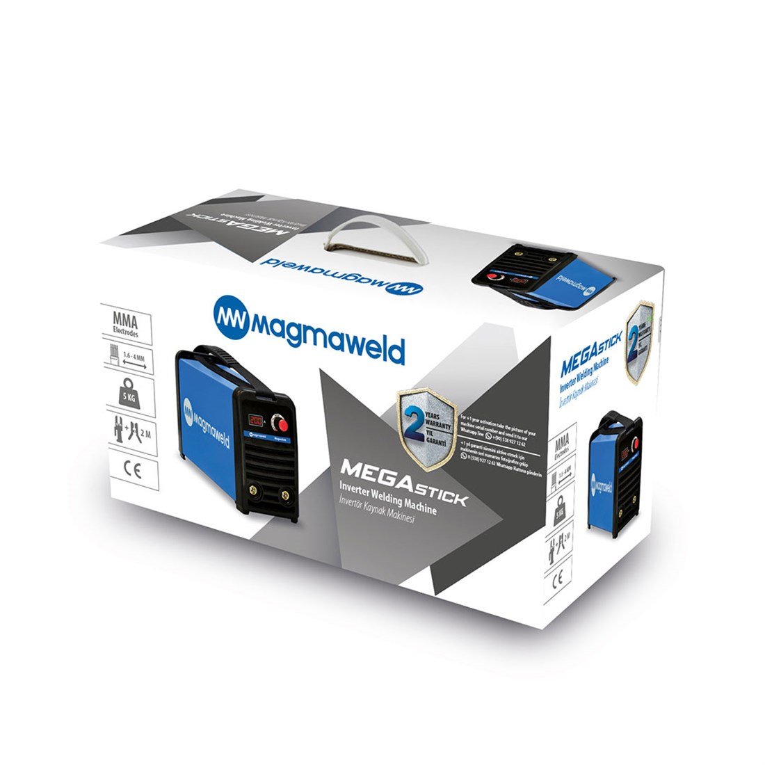 Magmaweld Megastick İnverter Tip Kaynak Makinesi 