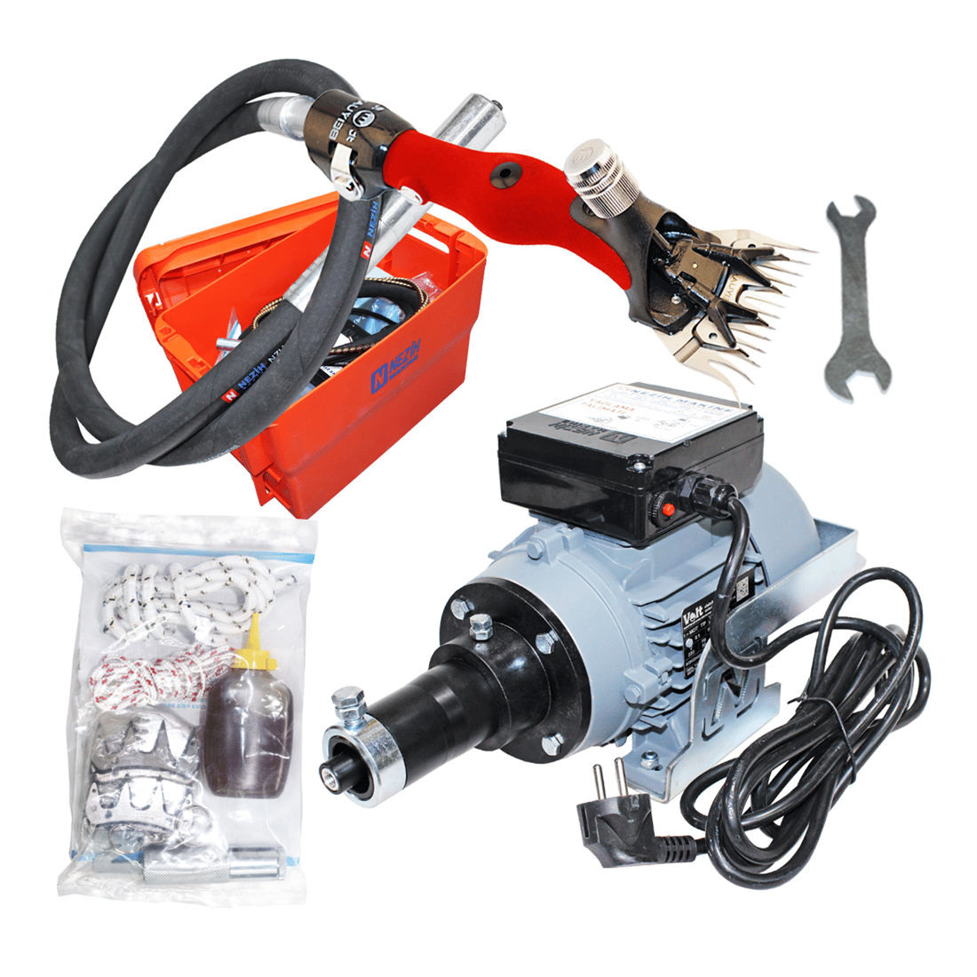 NEZİH Şaftlı Yivli Koyun Kırkma Makinesi BYH-1D