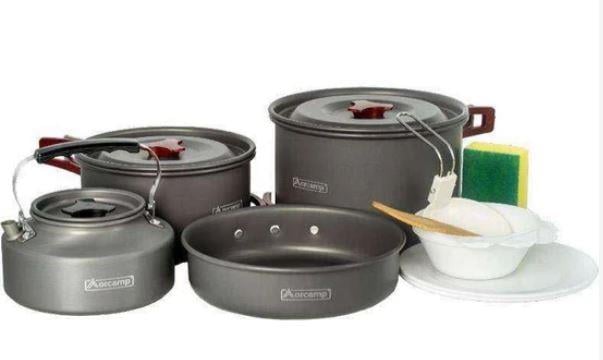 Orcamp Out-1050 Kamp Mutfak Tencere Seti 4'Lü 1276gr - 4455