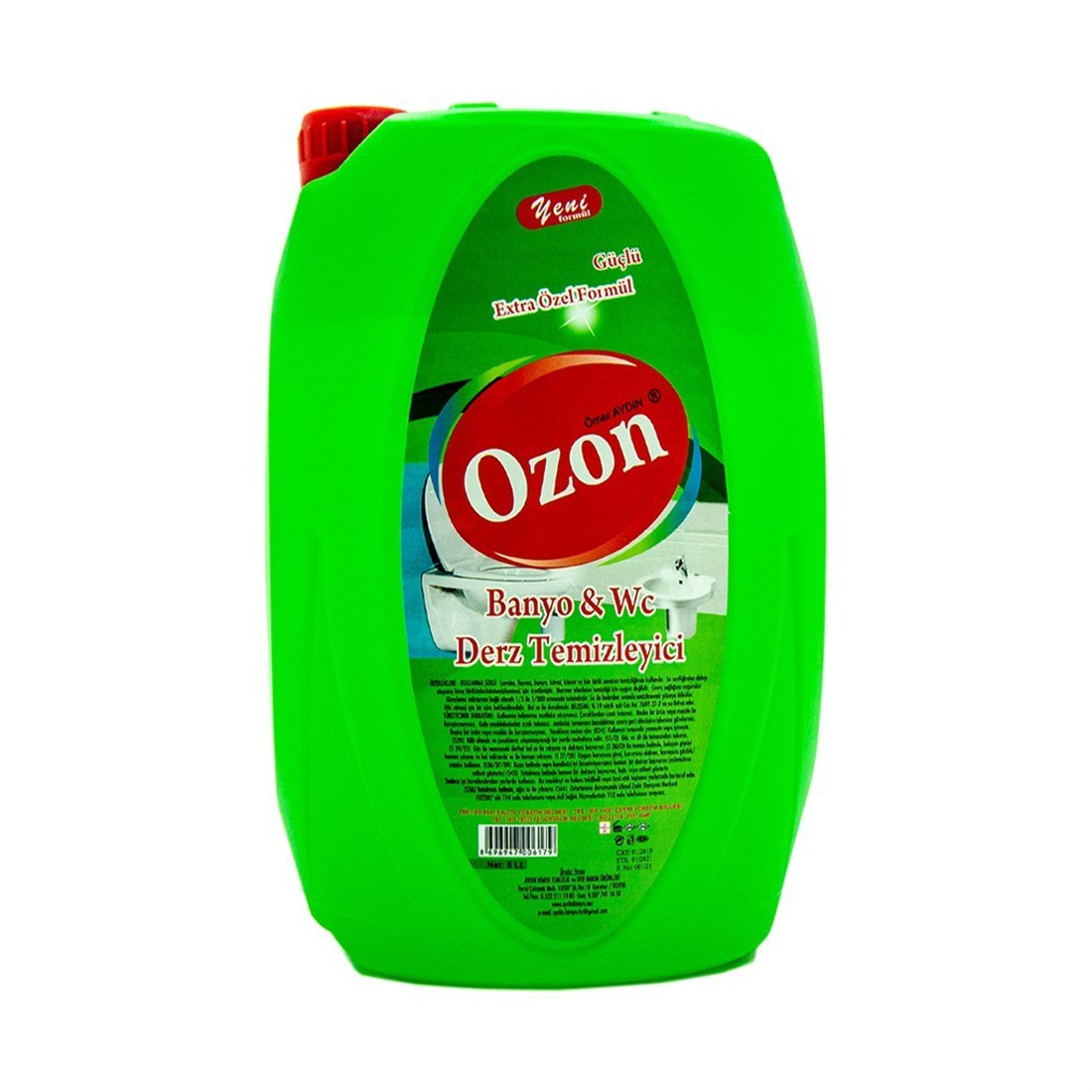 Ozon Derz Ve Fayans Temzleyici 5Kg