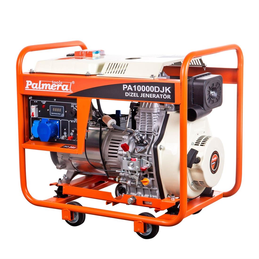 Palmera P10000DJK5 9,3 Kva Eur5 Dizel Marşlı Jeneratör Monofaze - 112790