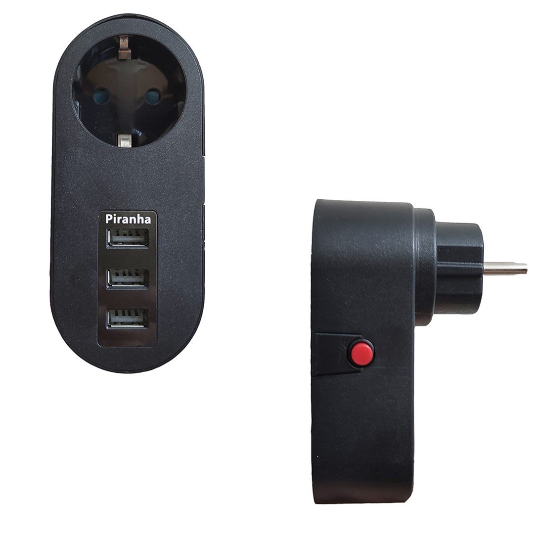 Piranha 3 Usb'li Akım Korumalı Priz 3385 HRD-009024