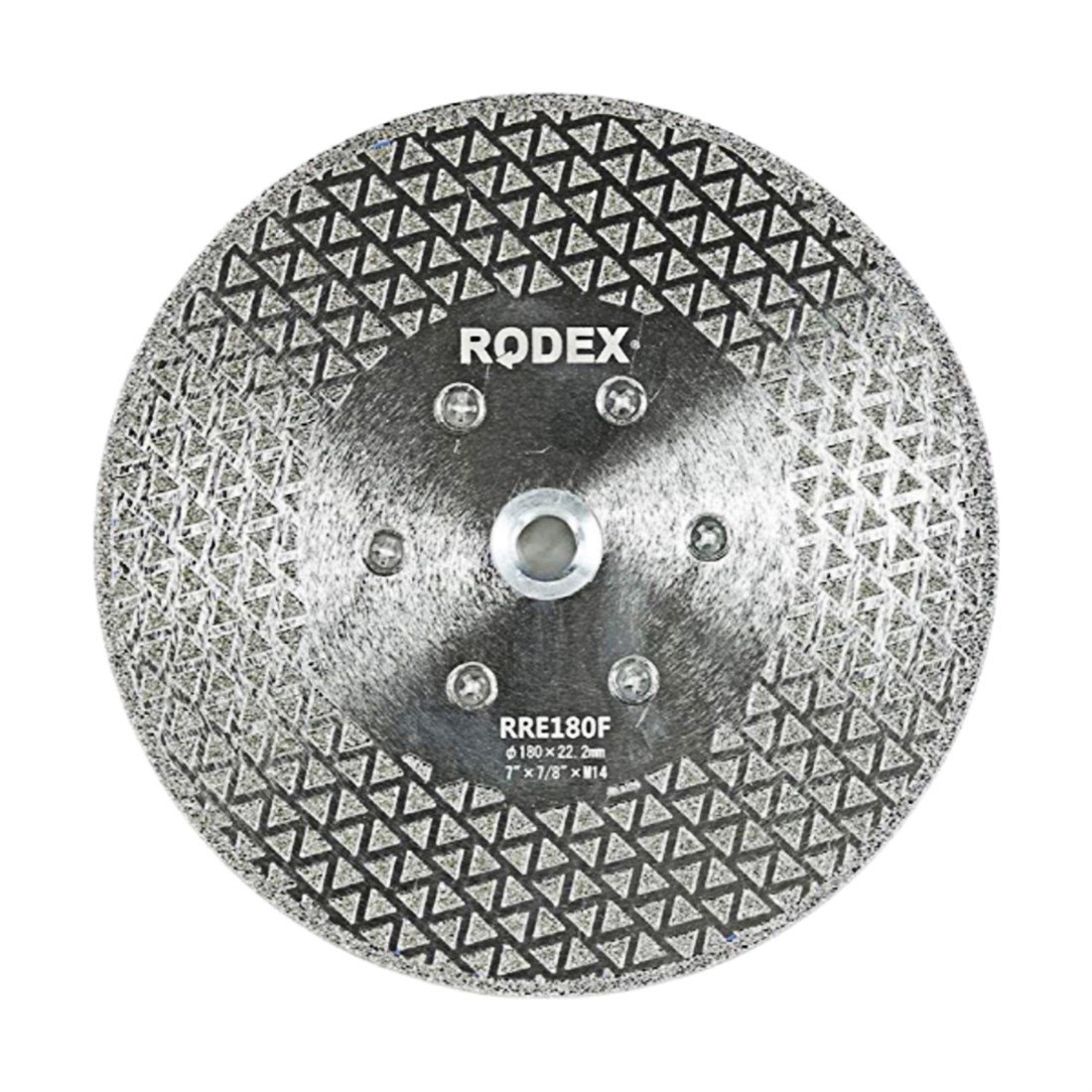 Rodex Rre180F Elektrolize Kapalı Elmas Testere 180Mm Flanş Dahil