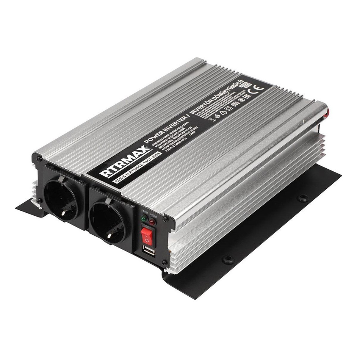Rtrmax Rtm562 İnverter Dönüştürücü 12v-220v 1200w
