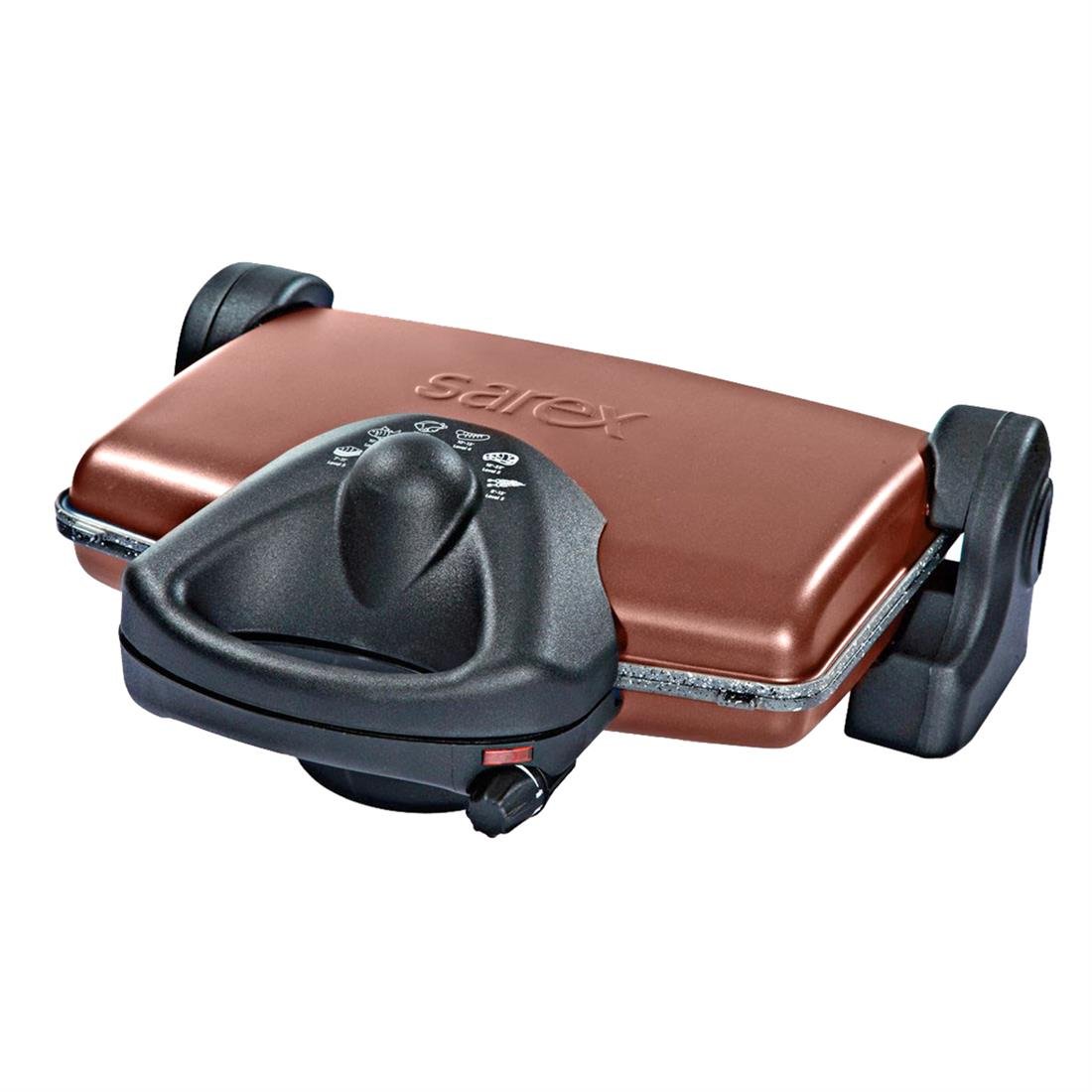 Sarex SR-3400 Kahvaltım Tost Makinesi Rose & Mavi- ELK-03241