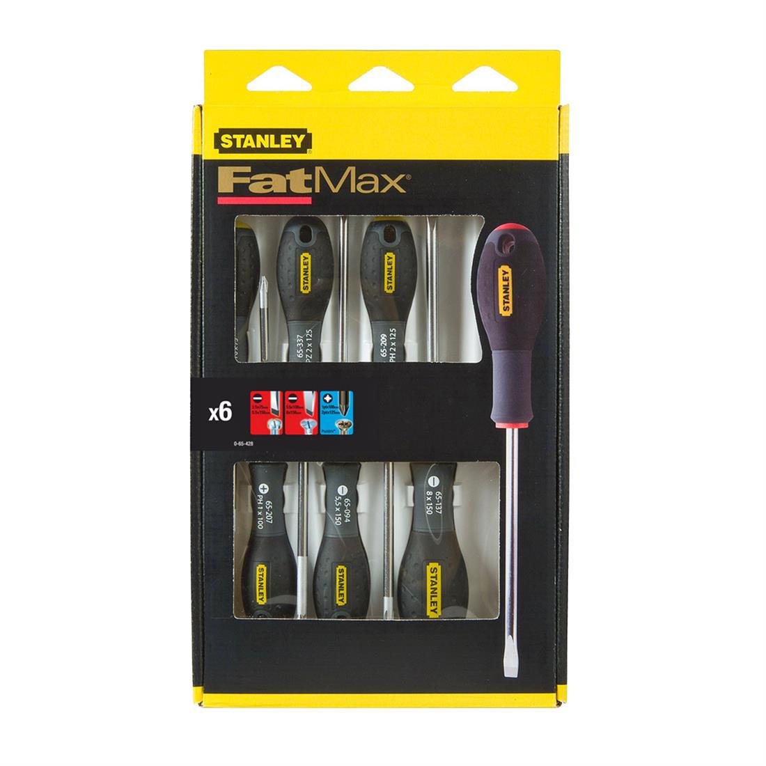 Stanley Tornavida Takımı 8 Parça Fatmax - 0-65-437