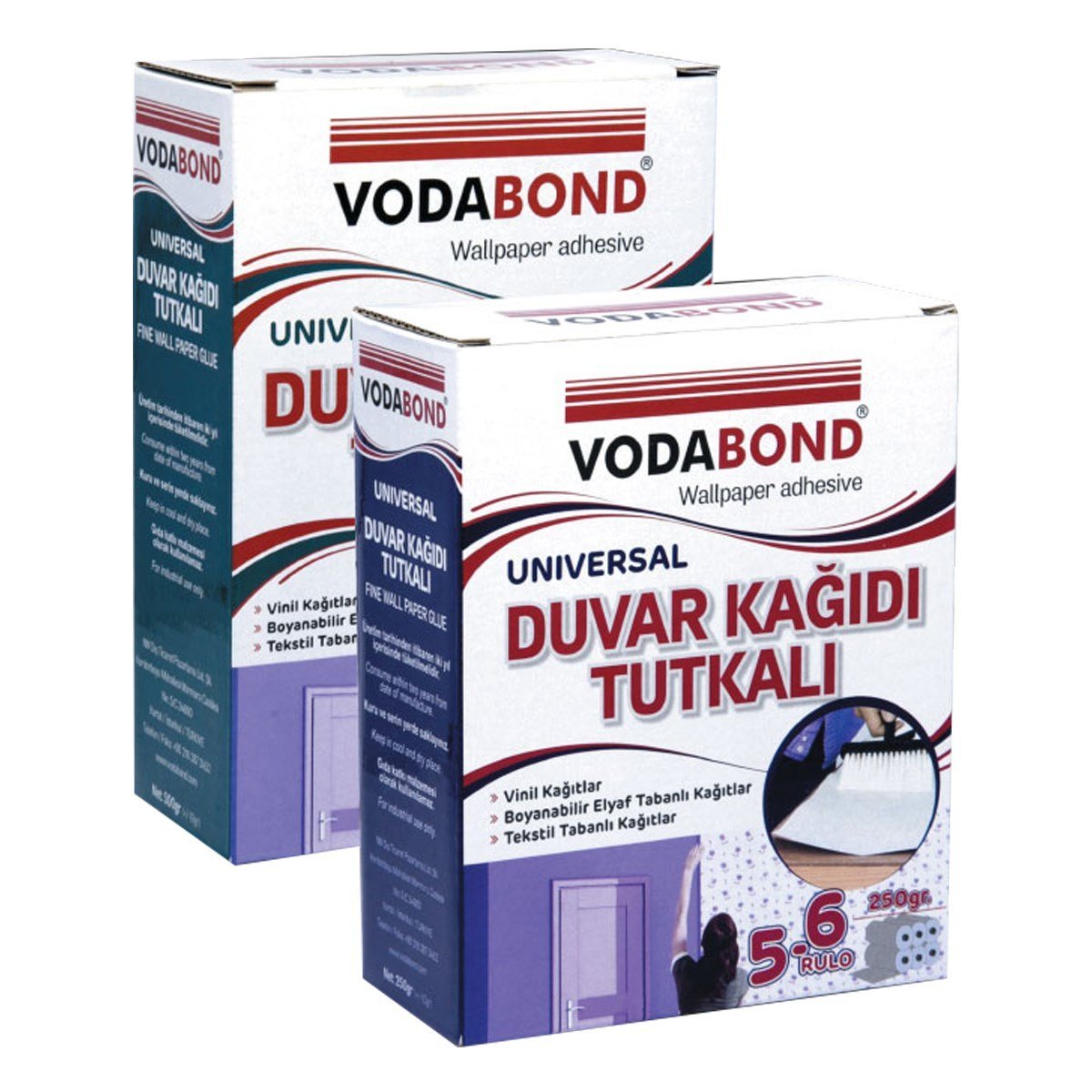 VODABOND DUVAR KAĞIDI TUTKALI 250GR
