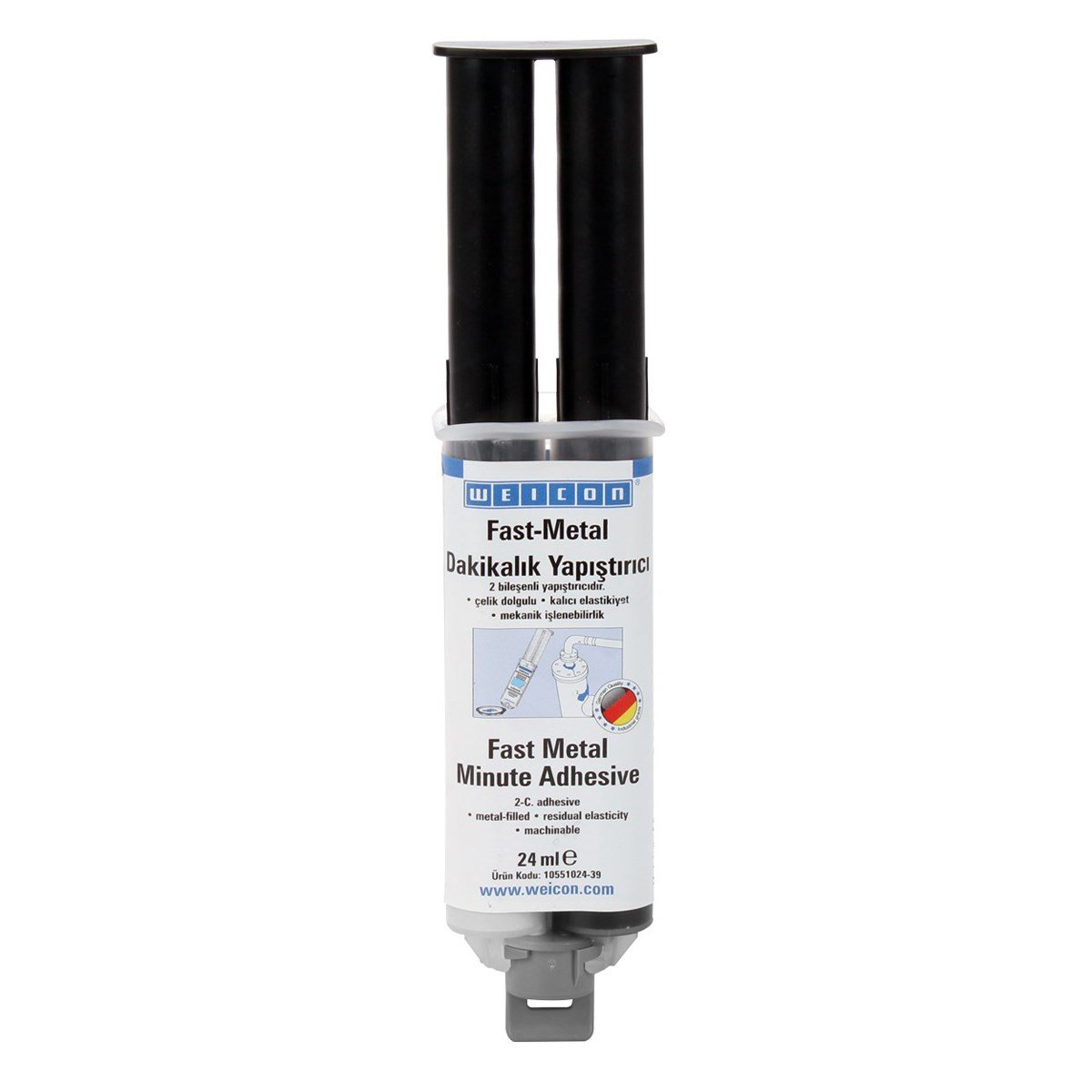 WEICON FAST METAL YAPIŞTIRICI 24 ML 10551024-39