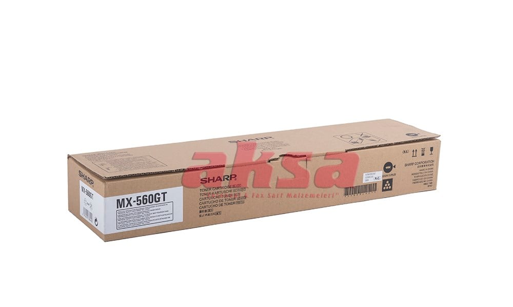 SHARP MX 560GT Orijinal Toner 40K   MX M364, M365, M464, M465, M564, M565