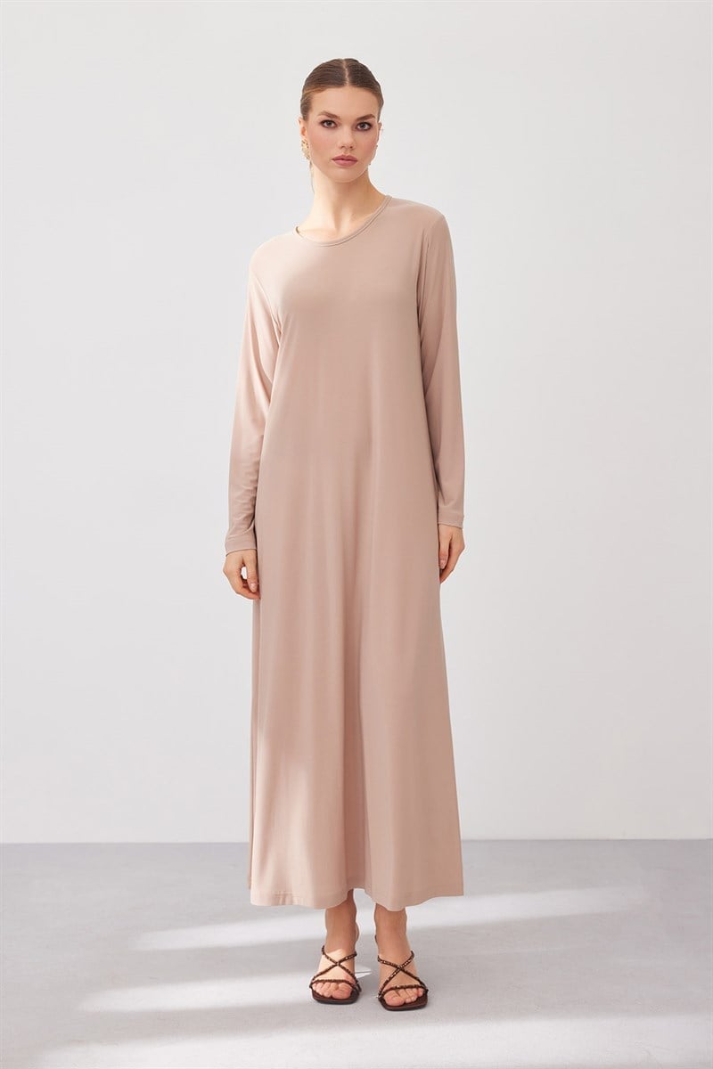 DRESS - BEIGE