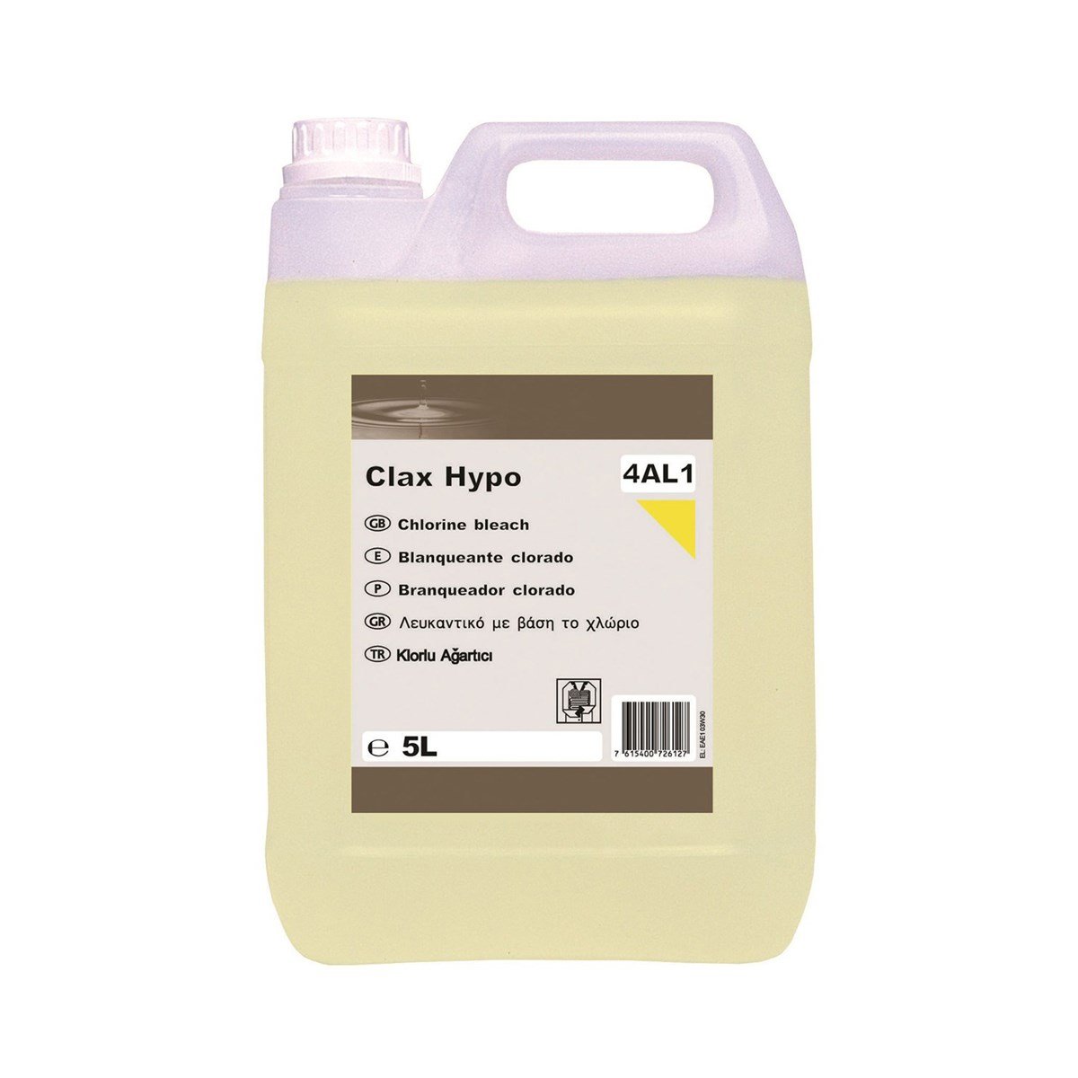 Clax Hypo 4AL1 Klorlu Sıvı Ağartıcı Dezenfektan 5 Kg