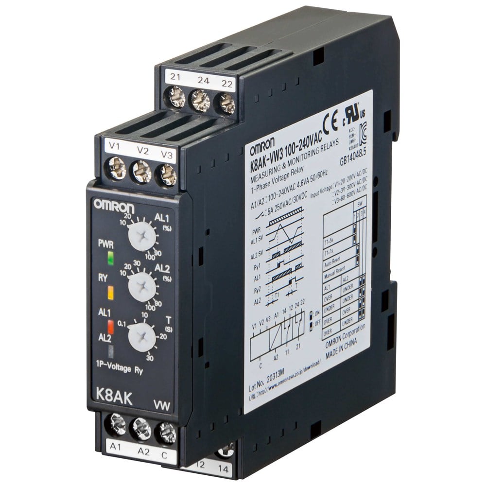 Omron K8AK-VW3 24VAC/DC