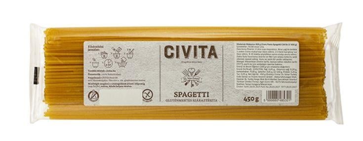 Civita Glutensiz Spagetti Makarna 450 grGlutensiz Makarna