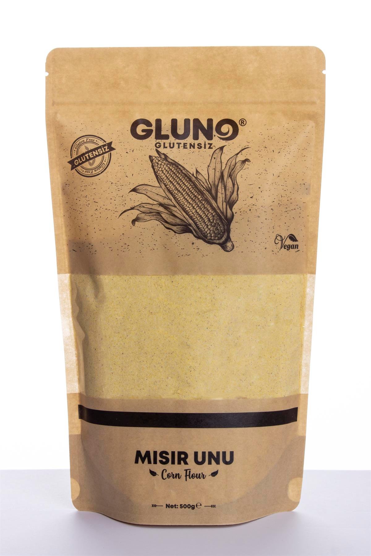 Gluno Glutensiz Mısır Unu 500 grGlutensiz Ürünler