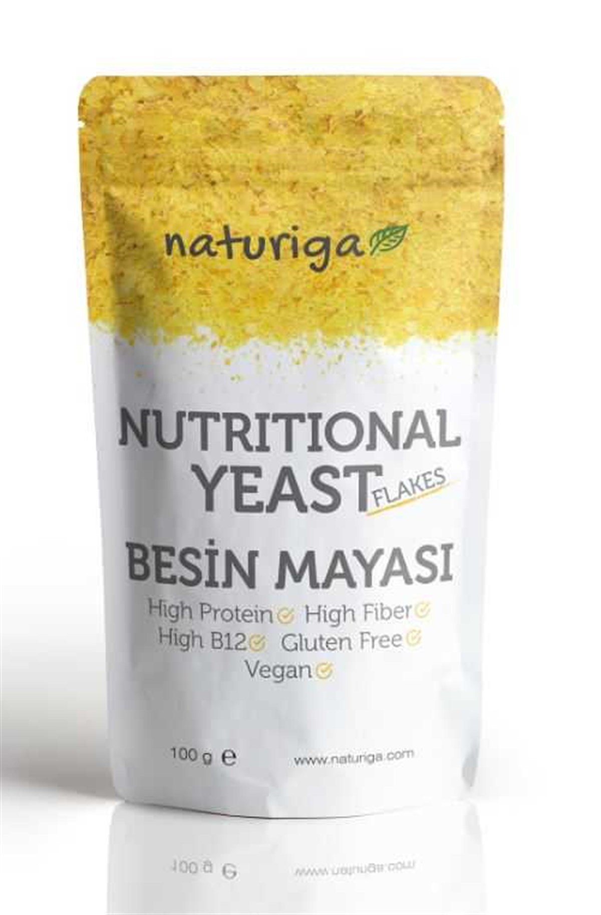 Naturiga Nutritional Yeast Besin Mayası 100gGlutensiz Ürünler