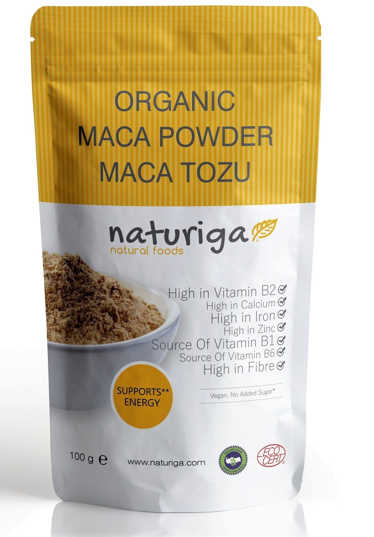 Naturiga Organik Maca Tozu 100 gr