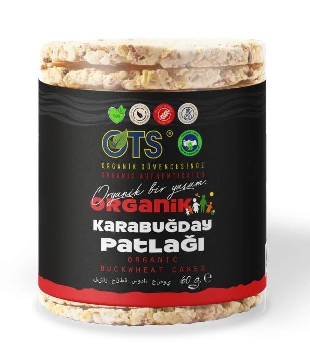 Ots Organik Glutensiz Karabuğday Patlağı 60gGlutensiz Ürünler
