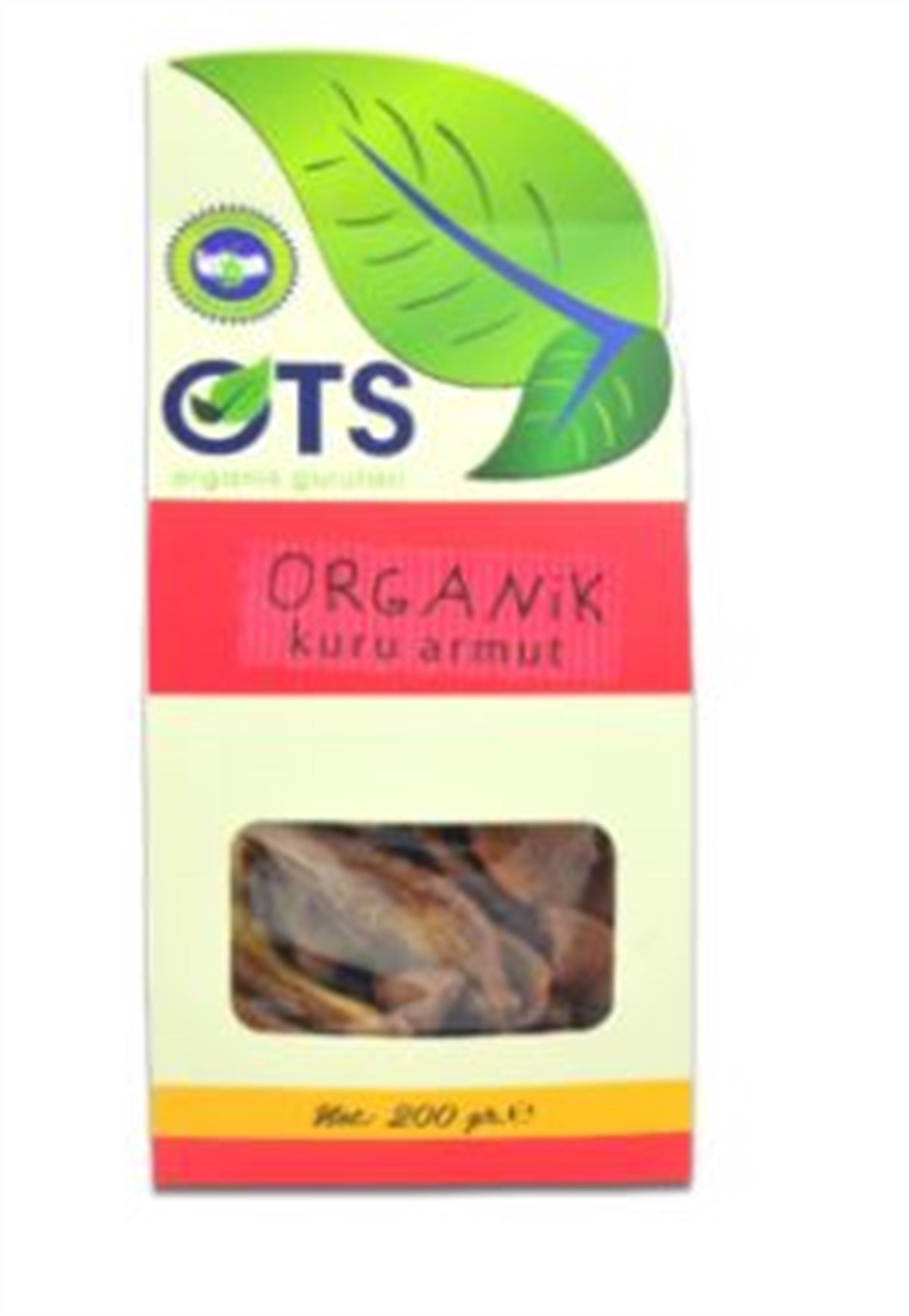 Ots Organik Kuru Armut Yarım 200g