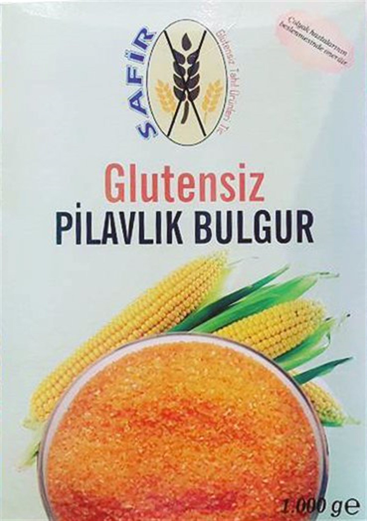 Safir Glutensiz Pilavlık Bulgur 1kg