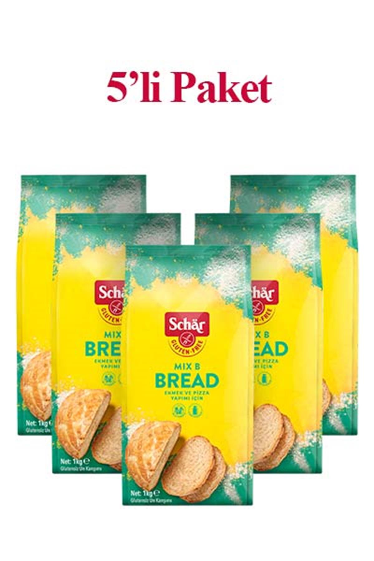 Schar Mix B 5'li PaketGlutensiz Ürünler